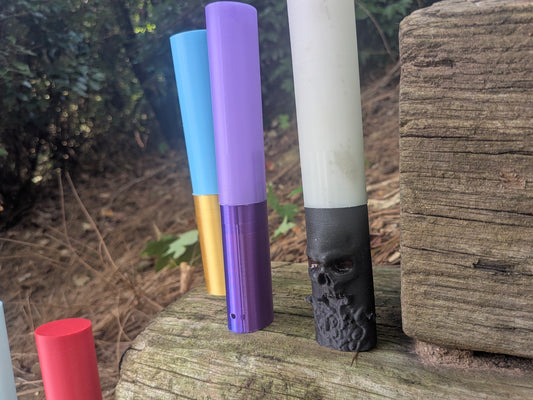 Personalized LED LARP and Cosplay Outdoor Prop Light Source - Simple Cylinder